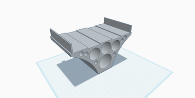 Modern modular viaduct bridge system H0/00 gauge