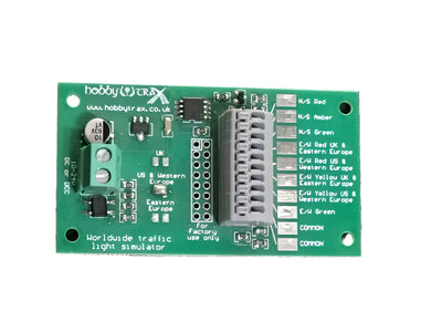 P511 Worldwide traffic light simulator module with double sided traffic light