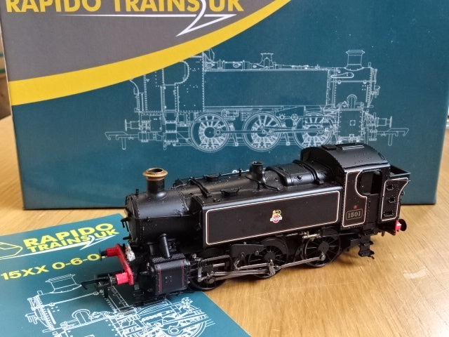 Rapido BR 15xx - No.1501 Lined Black Early Crest (As Preserved) - DCC Sound 904505 - USED