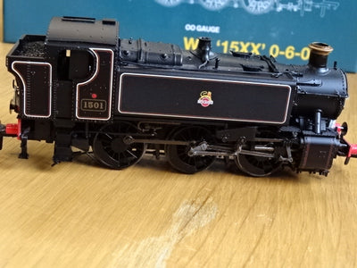 Rapido BR 15xx - No.1501 Lined Black Early Crest (As Preserved) - DCC Sound 904505 - USED