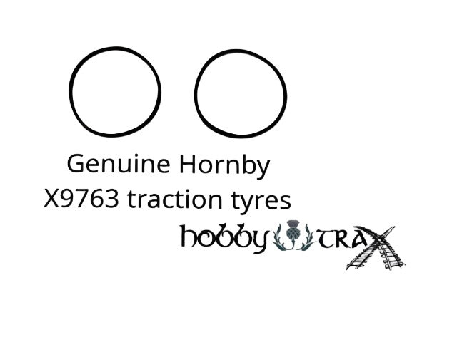 Hornby X9763 traction tyres (1 pair)