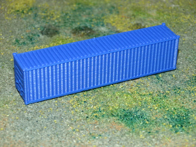 Shipping or Storage container 20ft and 40ft - N, TT, 3mm, H0 and 00 gauge