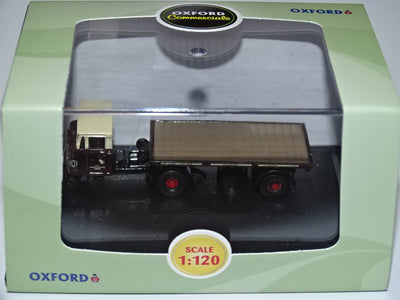 Oxford Diecast Scammell Mechanical Horse GWR flatbad 120MH003 TT gauge