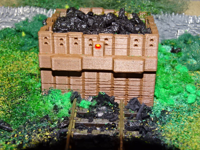 Sleeper built buffer stop (illuminated) N or 00 gauge