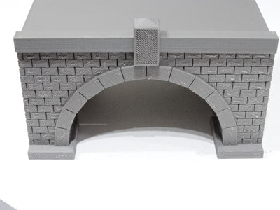 Brick viaduct bridge single and double track modular - H0/00 gauge