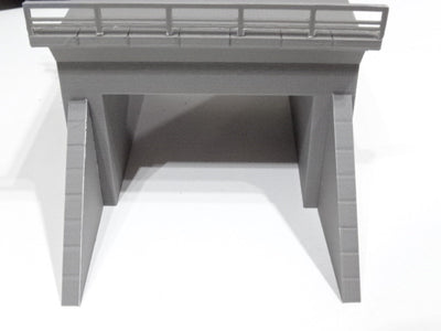 Concrete road underpass - single and double track - H0/00 gauge